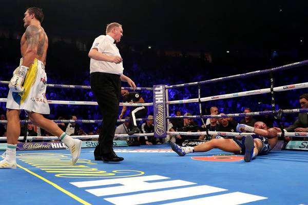 Tony Bellew bows out at the imperious hands of Oleksandr Usyk