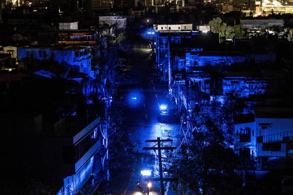 Hurricane Maria plunges Puerto Rico into darkness as 3.5m lose power