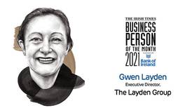 The Irish Times Business Person of the Month: Gwen Layden