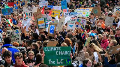 Thousands of students in Ireland join international climate change protests
