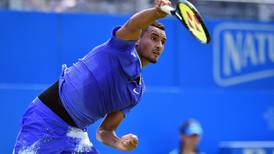 Nick Kyrgios forced to retire injured at Queen’s