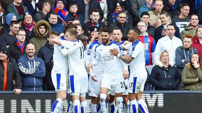 Leicester go eight clear thanks to Riyad Mahrez strike