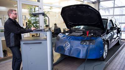 Emissions scandal takes its toll on Volkswagen sales but company still plugging away at the plug-ins