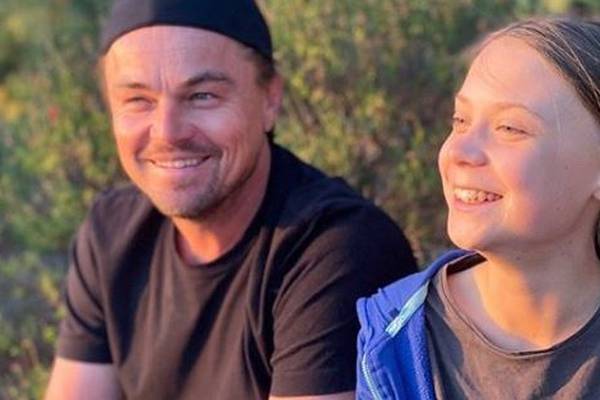Leonardo DiCaprio praises Greta Thunberg as a ‘leader of our time’ after meeting