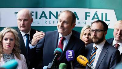 Micheál Martin takes muted but not modest line of attack