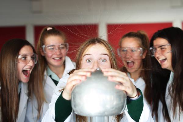 Most secondary school girls face ‘confidence gap’ over science, technology and maths