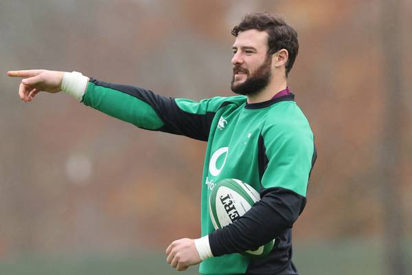 Robbie Henshaw ready to meet Ireland’s high standards on return