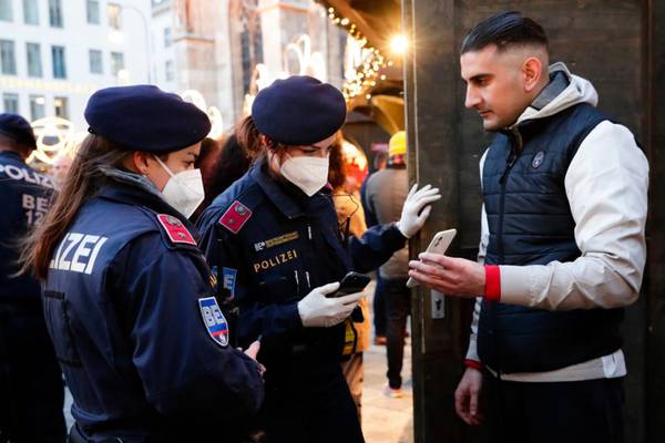 Austria faces major protests over lockdown and mandatory Covid vaccines