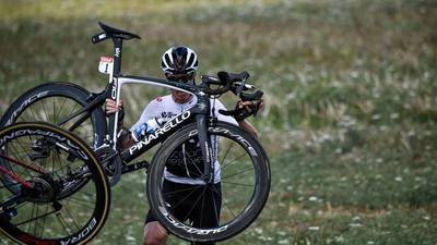 Chris Froome loses time on opening day of Tour de France