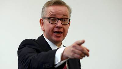 Michael Gove says he is ‘change’ candidate as he sets out stall