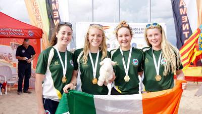 Surf’s up: Irish lifesavers hoping to catch the medals