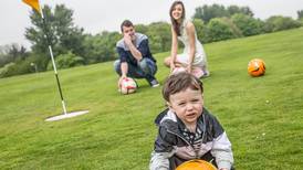 Mind the bunkers as you shoot for the flag: it’s FootGolf