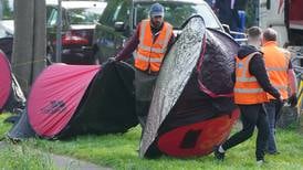 Grand Canal asylum seeker camp ‘dismantled’ with over 160 people taken to ‘robust’ tented accommodation