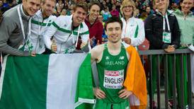 Mark English  named athlete of the year for 2014