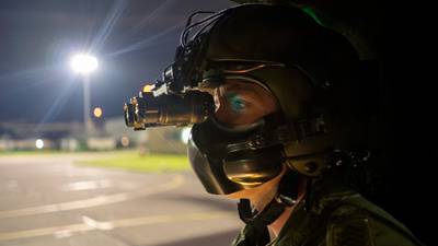 See for miles: Testing Air Corps’ €13,000 night-vision goggles