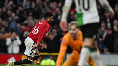 Manchester United edge Liverpool in FA Cup thriller as Amad Diallo strikes late 