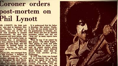 ‘Dublin’s first rock star’ Phil Lynott died 30 years ago today
