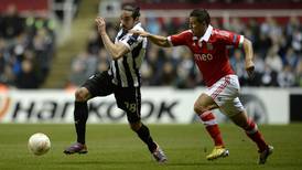 Newcastle fall short against Benfica