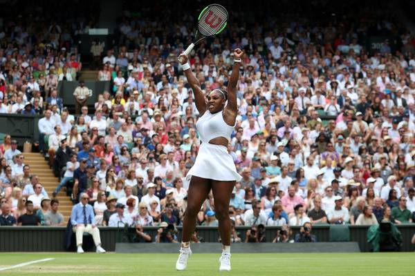 Serena Williams battles to reach 12th Wimbledon semi-final