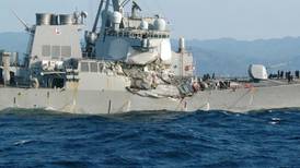Bodies found in search of collision damaged US destroyer