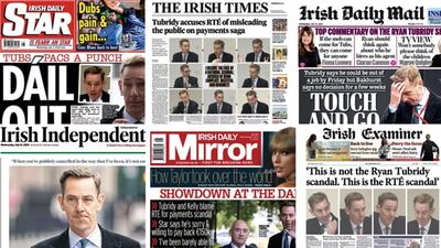 A day when Ryan Tubridy dominates the national conversation