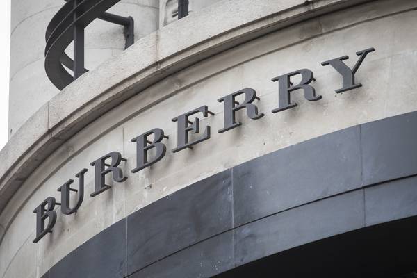 Burberry’s first quarter like-for-like sales drop 45%