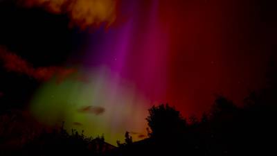 Northern Lights make rare appearance in skies over Ireland