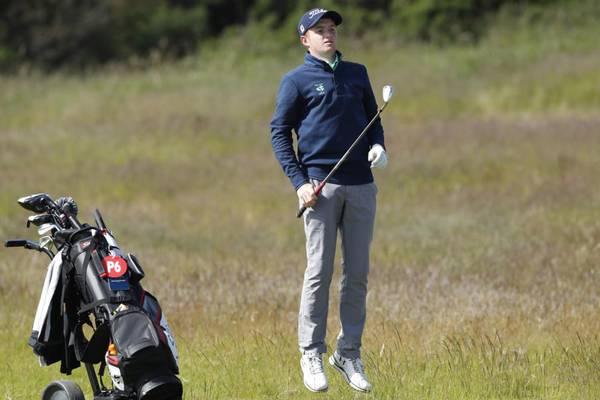 Ronan Mullarney recovers in style to progress at Portmarnock