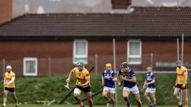 Antrim weather early Laois storm to secure Division One hurling in 2024