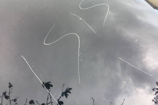 Vandals scratch ‘Isis’ on cars in Castleknock estate