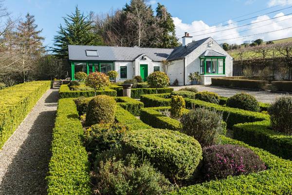 Wicklow cottage with zen circle, Chinese bridge and its own theatre for €585K