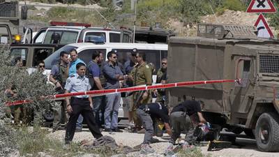 Palestinian man stabs two Israeli soldiers in West Bank