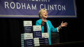 Hillary Clinton and the €1,000-ticket book tour