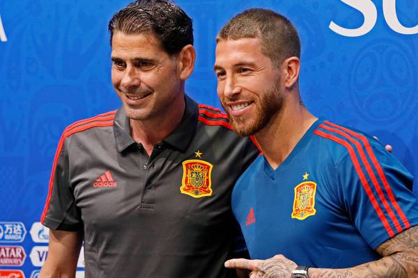 Sergio Ramos bemoans 'funeral' atmosphere as Spain kick off