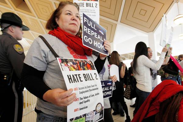 North Carolina rejects repeal of transgender bathroom law