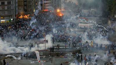 Taksim Square tense as protest leaders prepare to meet defiant Erdogan