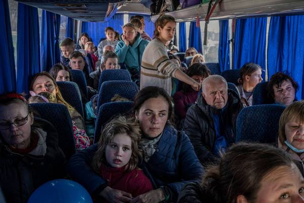 Ireland’s humanitarian aid for Ukrainian refugees likely to be €2.8bn next year