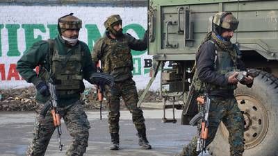 Four Indian soldiers among dead in Kashmir gun battle