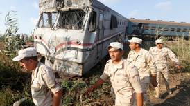 At least 40 people killed after train crash in Egypt