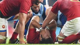 France wing Yoann Huget out of World Cup with knee injury