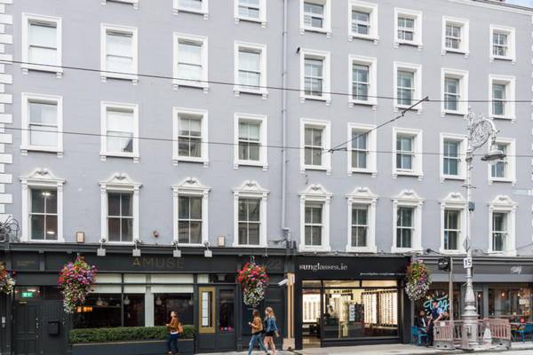 Building at intersection of Dawson Street and Stephen’s Green for sale