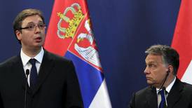 Hungary and Serbia vow to work together to halt illegal migration
