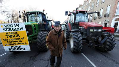 Traffic disruption to continue overnight as Dublin tractor protest continues