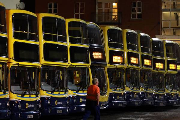 Bus and rail journeys down 57% on pre-pandemic levels, CSO says