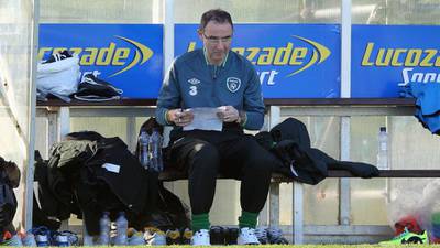 Martin O’Neill in chipper form as he lays down a few ground-rules