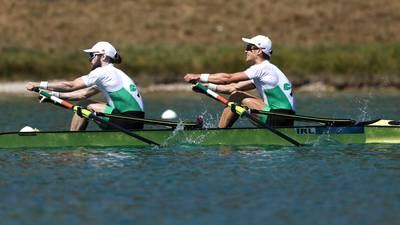 Paul O’Donovan and Fintan McCarthy have to settle for silver on competitive return in Lucerne