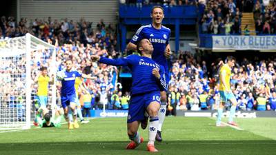 Chelsea claim Premier League title thanks to Hazard