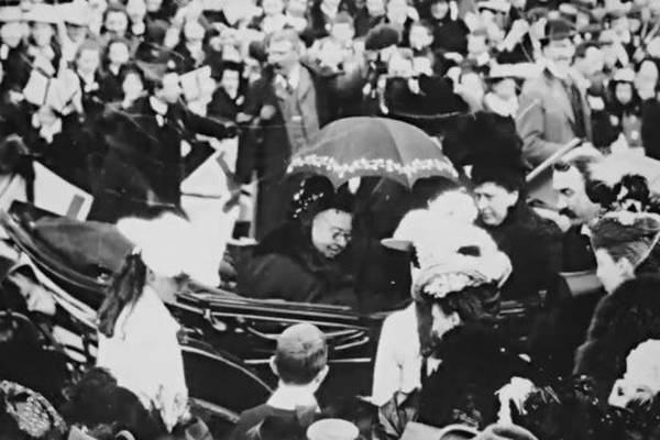 ‘Astonishing’ video footage of smiling ‘famine queen’ Victoria’s Dublin visit found