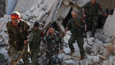 Syria aims to drive rebels from Aleppo before end of 2016