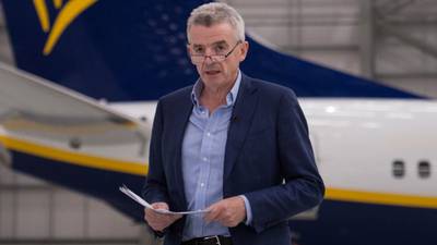 Michael O'Leary's overall pay packet jumps 33% to €3.2m